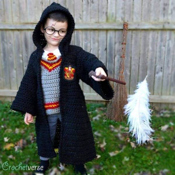 These Hand-Crocheted Halloween Costumes Are Awesome!