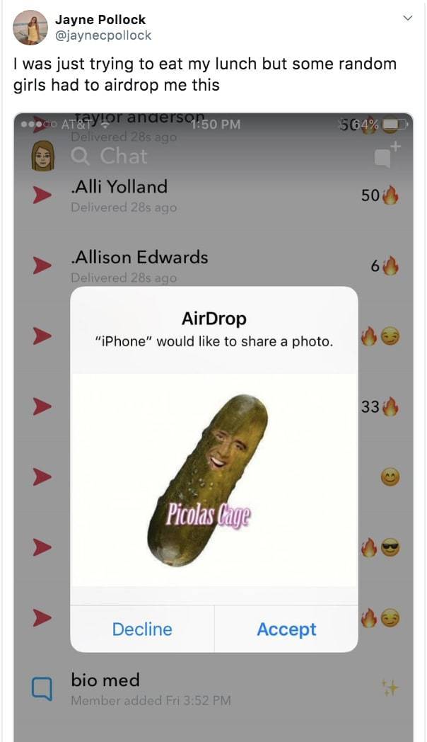 AirDrop Trolling Is The Best Form Of Trolling