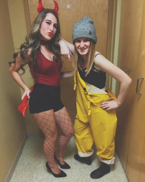 Different Girls – Different Halloween Costumes