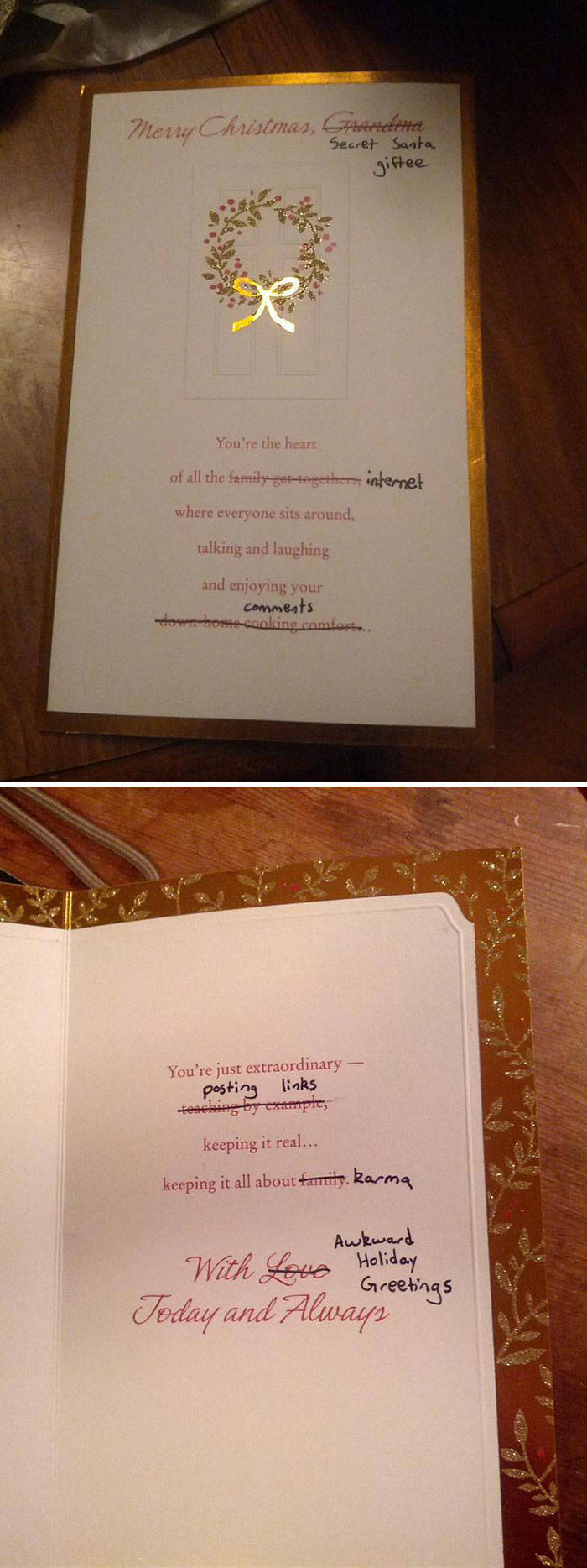 Edited Greeting Cards Are Even Better!
