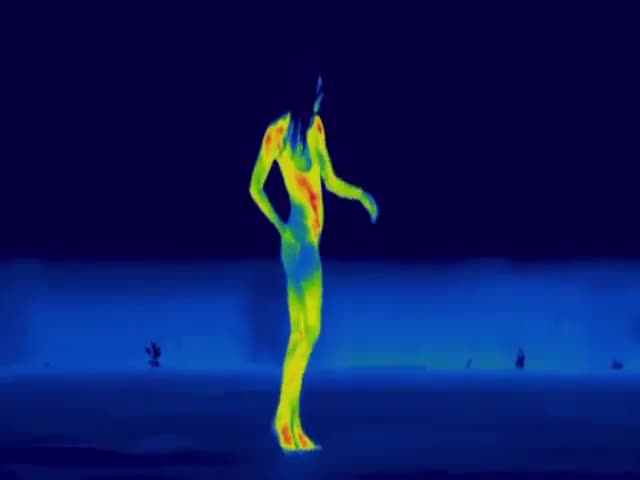 A Sexy Dance Through A Thermographic Camera