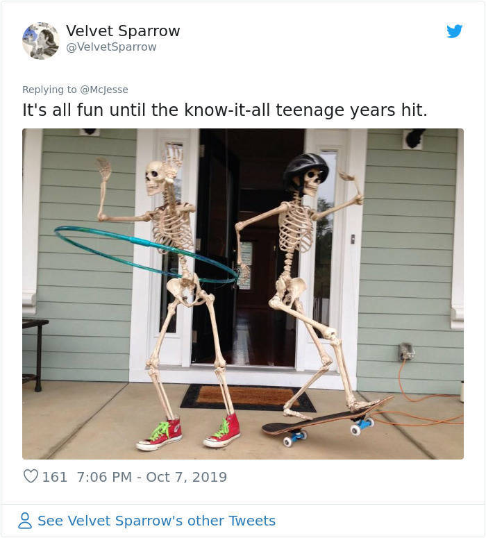 Skeleton Finally Gets Adopted