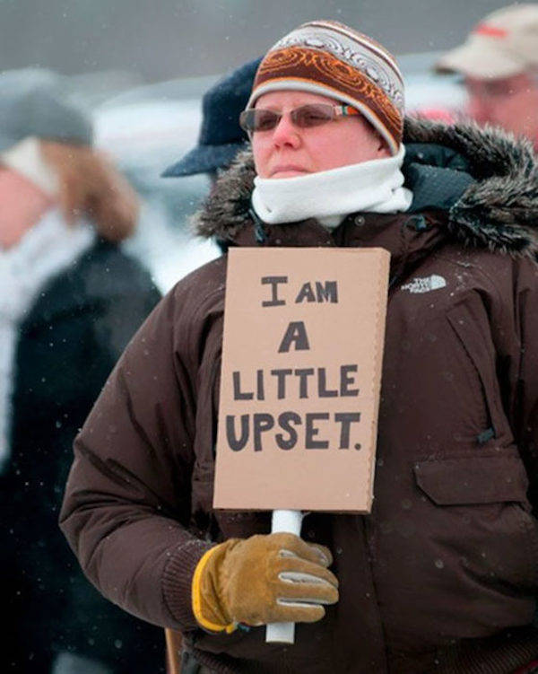 Some Protest Signs Are There Just To Be Funny