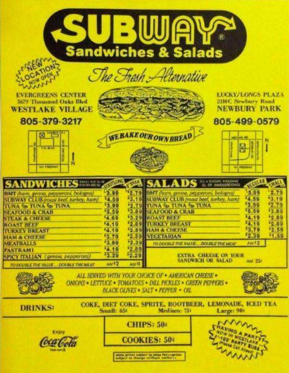 Fast Food Restaurants Back In The 1980s