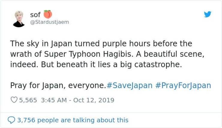 Japan’s Skies Turn Purple, But It’s Not An Innocent View