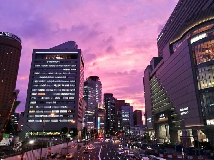 Japan’s Skies Turn Purple, But It’s Not An Innocent View