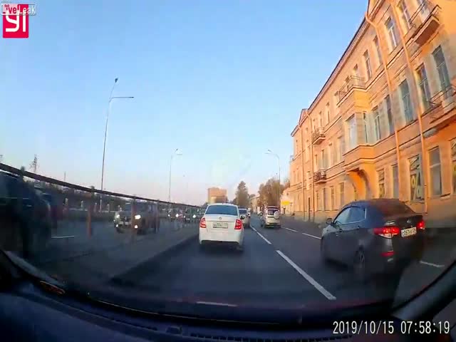 Russian Roads Are Dangerous