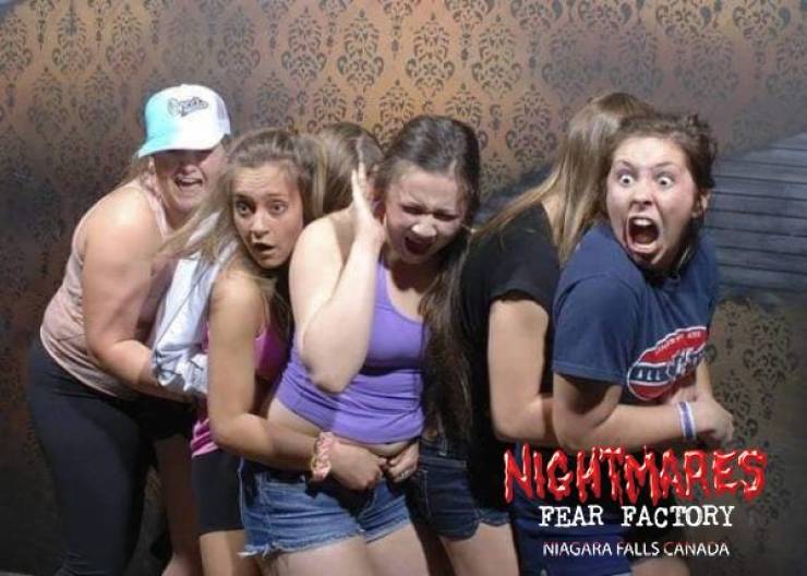 Looks Like This Haunted House Is Really Scary