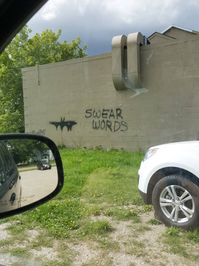 These Are Some Very Nice And Polite Vandals