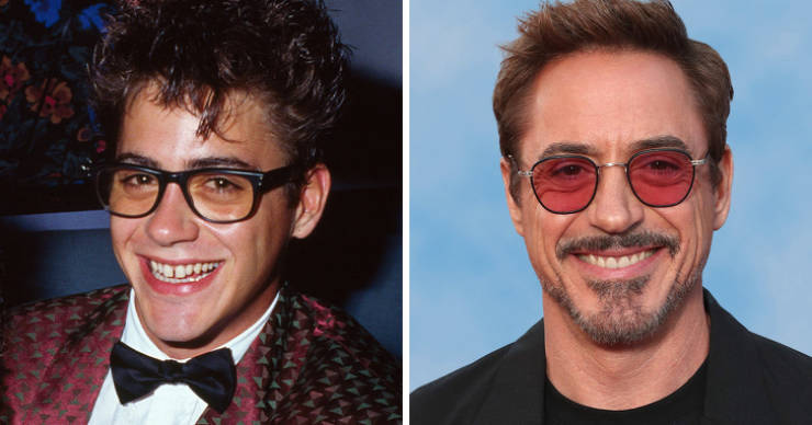 Celebrity Photos: Then Vs. Now