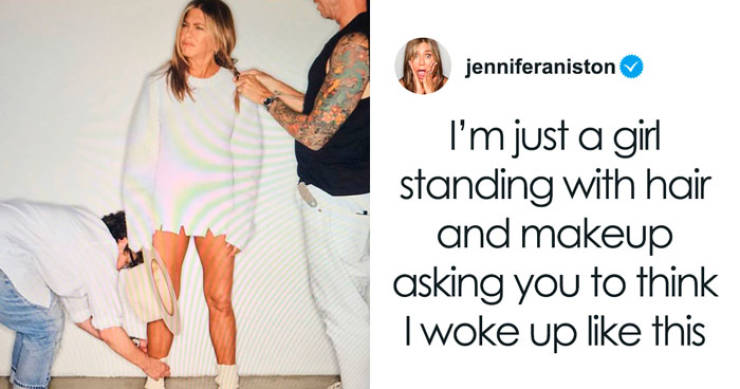 Jennifer Aniston Shows How She Manages To Still Look Good