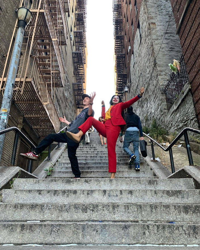 A „Joker” lépcsők New York-ban azonnal őrülten népszerűvé válnak