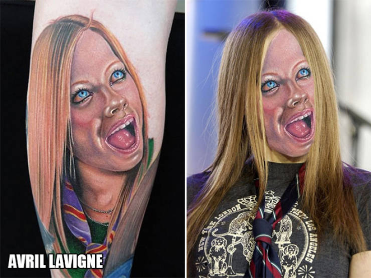 Faceswaps Make These Tattoos Look Even Worse…