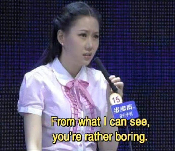 Chinese Dating Shows Are Way Better Than We Thought Chinese Dating Shows Are Way Better Than We Thought