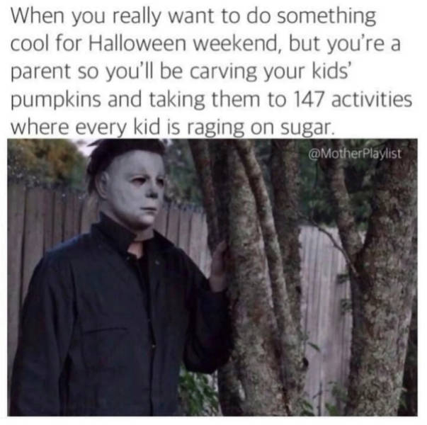 Parenting + Halloween = Pain