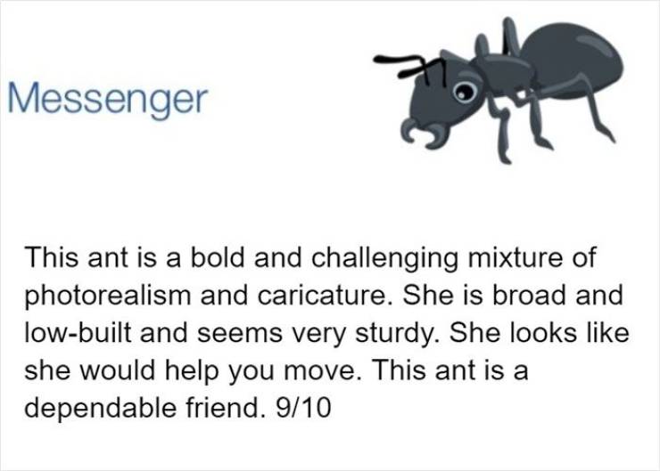 An Official Entomologist Ranking Of Ant Emojis. Yeah, That’s Right
