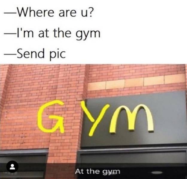 Not Today, Gym And Diet Memes, Not Today