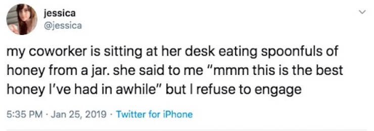 Yeah, Go Ahead, Try Eating Lunch In The Office