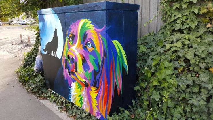New Zealand Artists Transform Telecommunications Cabinets Into Masterpieces
