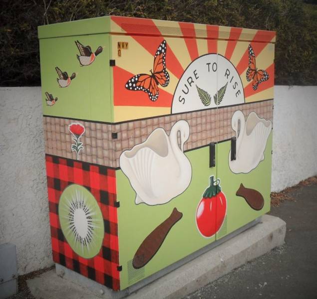 New Zealand Artists Transform Telecommunications Cabinets Into Masterpieces
