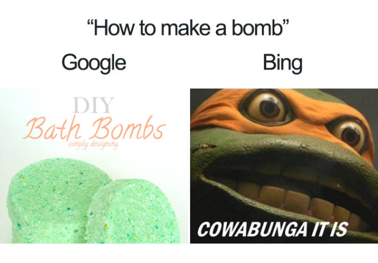 Don’t Google OR Bing These Memes!