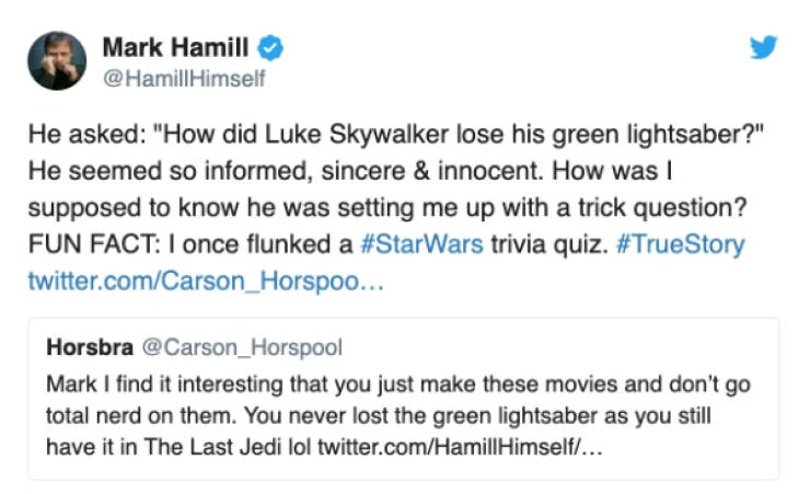 Who Knows More About “Star Wars” Than Luke Skywalker Himself?