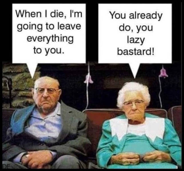 Married Life Is All About Jokes. Cruel Jokes