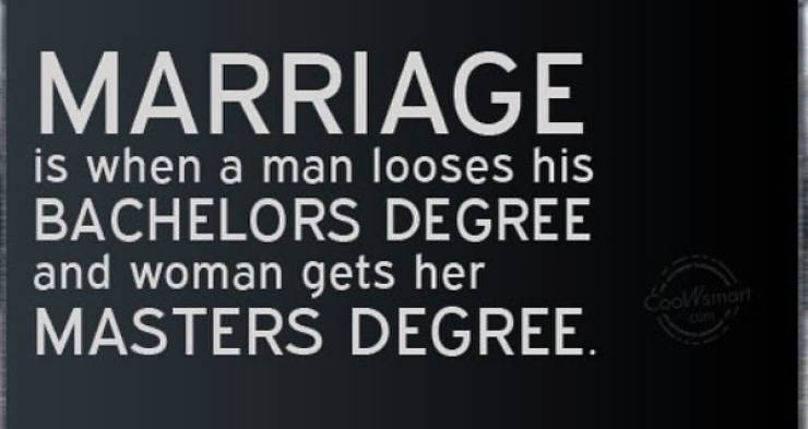 Married Life Is All About Jokes. Cruel Jokes