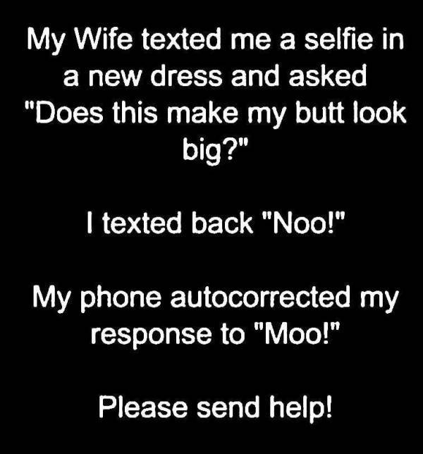 Married Life Is All About Jokes. Cruel Jokes