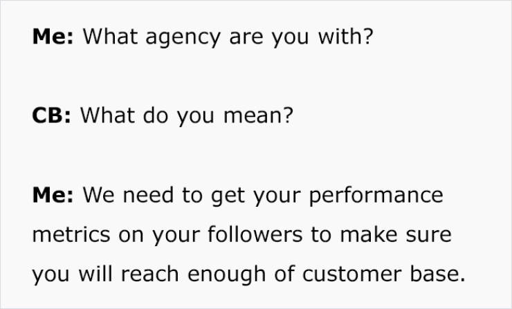 Yeah, Influencer, You’ll Have To Pay…