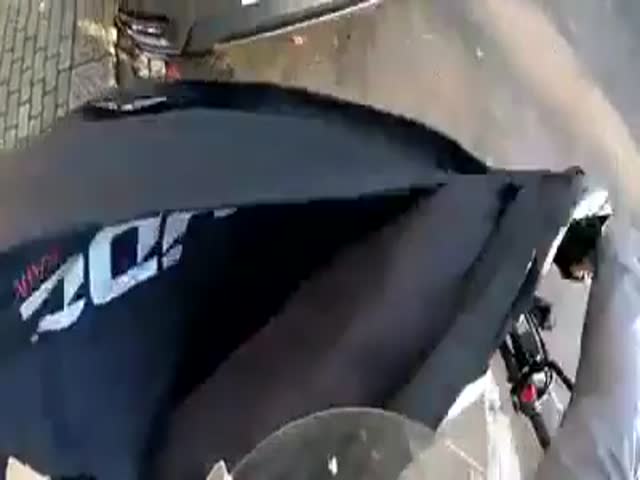 A Brutal Motorcycle Accident
