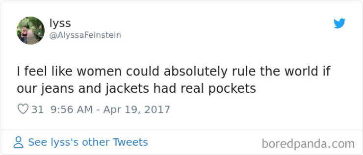 Women Really Need Pockets In Their Lives!