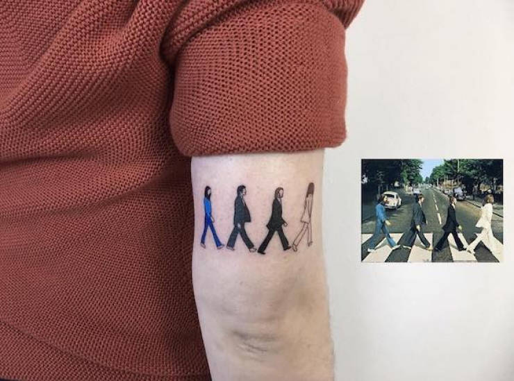 Artist Creates Fascinating Minimalistic Movie-Themed Tattoos