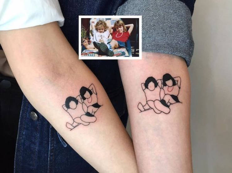 Artist Creates Fascinating Minimalistic Movie-Themed Tattoos