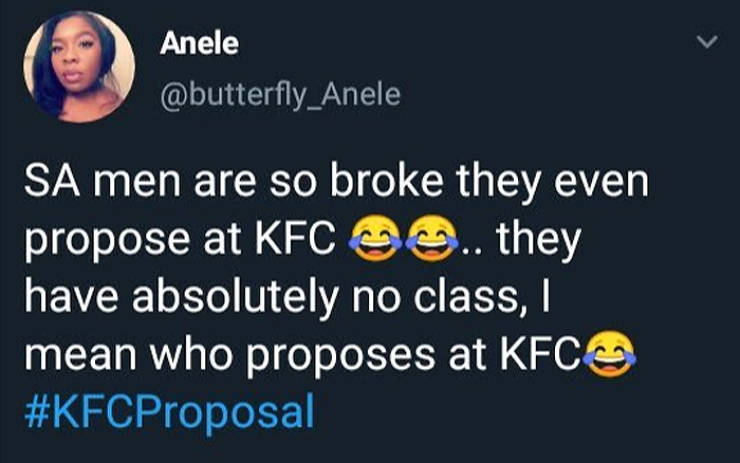 Journalist Tries To Shame A KFC Proposal, Turns Couple’s Life Into A Dream