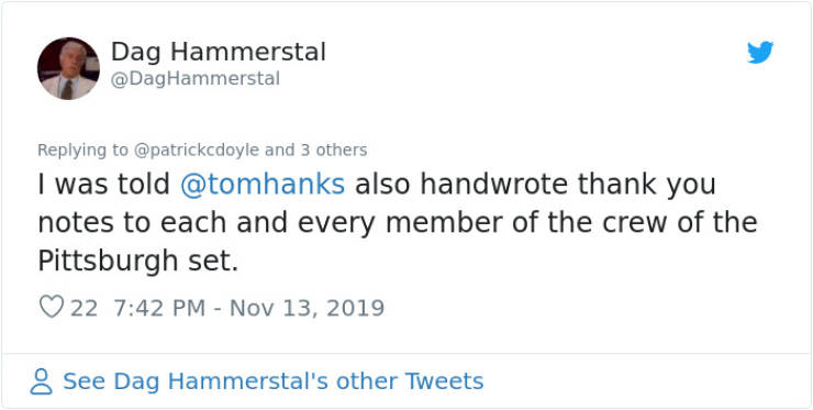 People Share Why Tom Hanks Is The Nicest Guy In Hollywood