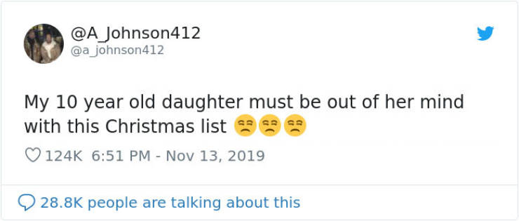 This 10-Year-Old Girl Definitely Knows What She Wants For Christmas