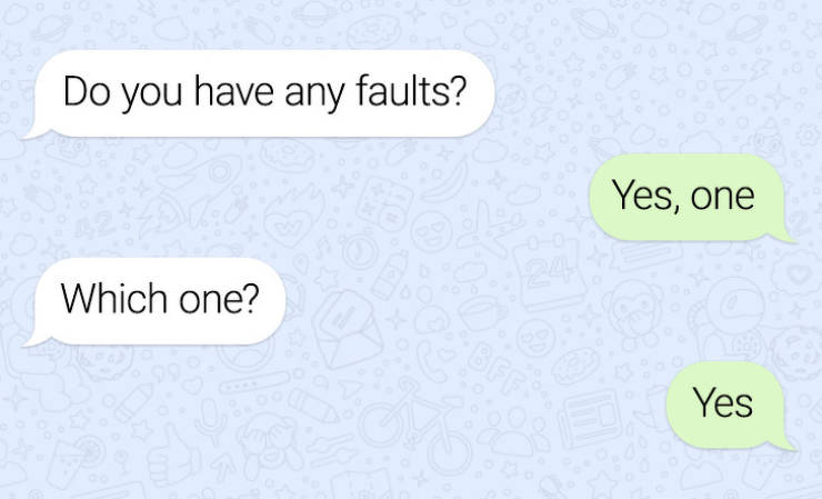 Texts From People Whose Logic Breaks All Boundaries