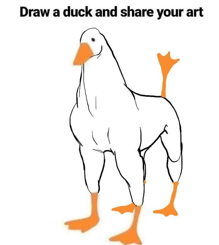 Draw A Duck, They Said… It Will Be Easy, They Said…