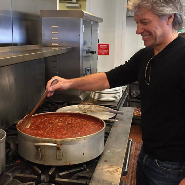 Jon Bon Jovi Has Two Charity Restaurants For People In Need