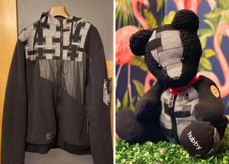 Woman Turns Clothes Of Very Special People Into “Memory Bears”