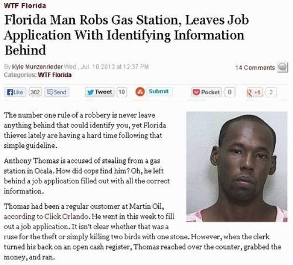 Florida Man And Florida Woman Are Never Silent