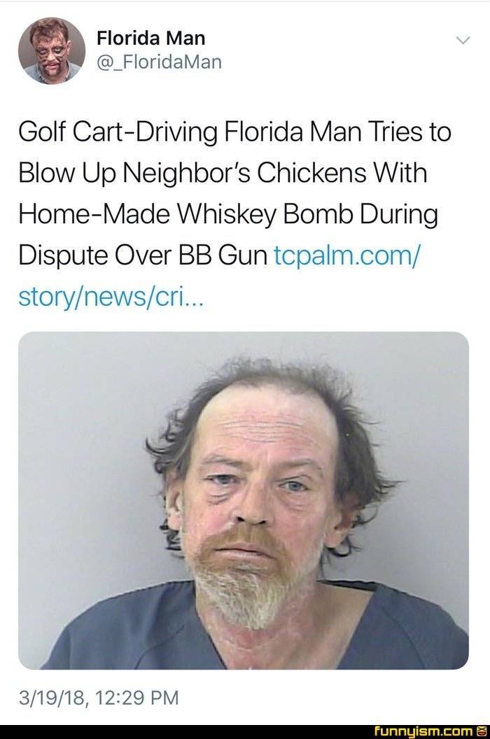 Florida Man And Florida Woman Are Never Silent