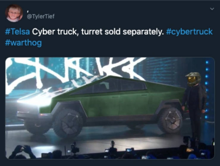 Internet Was Ready To Roast Elon Musk’s Tesla Cyber “Truck”