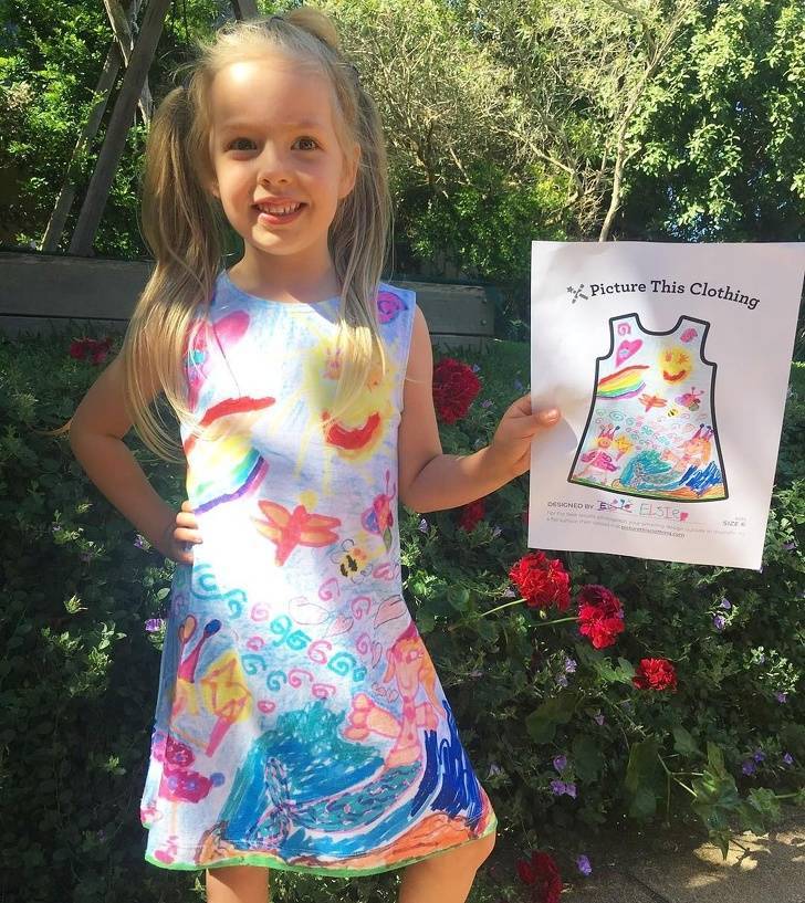 Any Kid’s Drawing Can Be Turned Into Clothing, Thanks To This Company