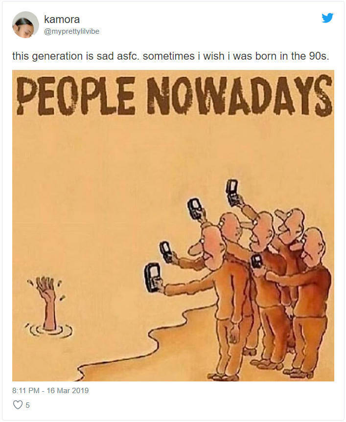 Looks Like These Teenagers Really Wish They Were Born In The ‘90s