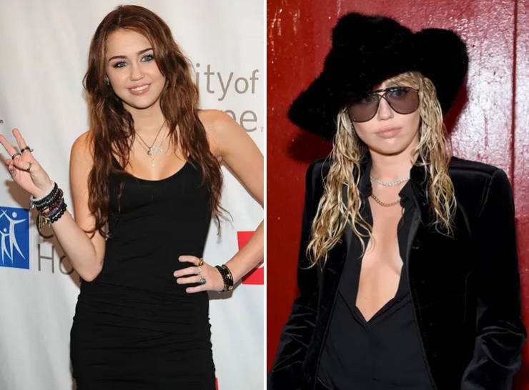 Celebrities In 2009 And In 2019