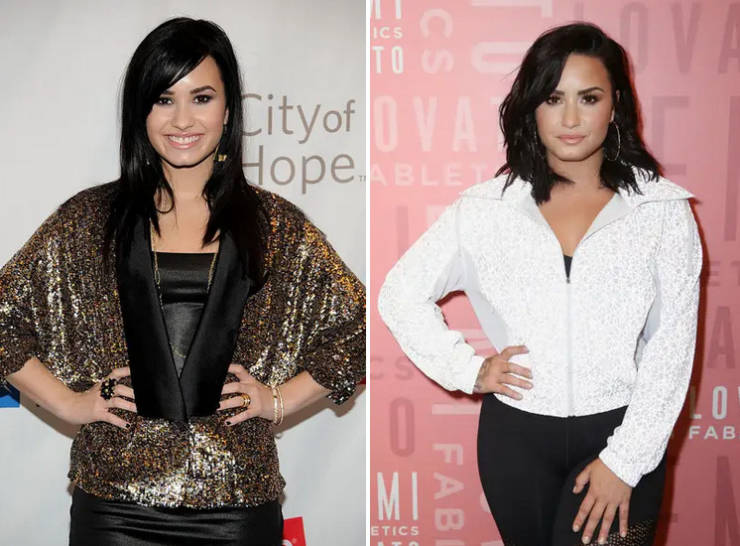 Celebrities In 2009 And In 2019