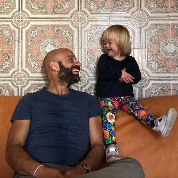 Italian Single Dad Adopts A Girl With Down Syndrome