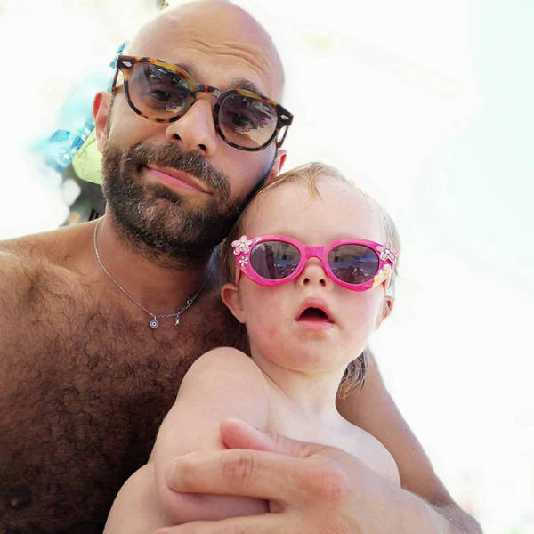 Italian Single Dad Adopts A Girl With Down Syndrome